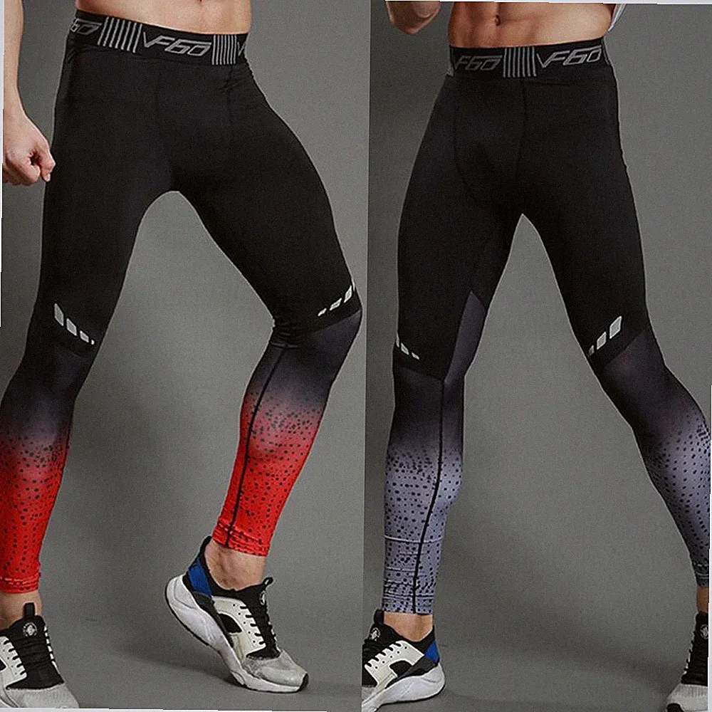 Kompressionshose Herren Laufhose Thermo Trainingshose Leggings Lang Freizeithose