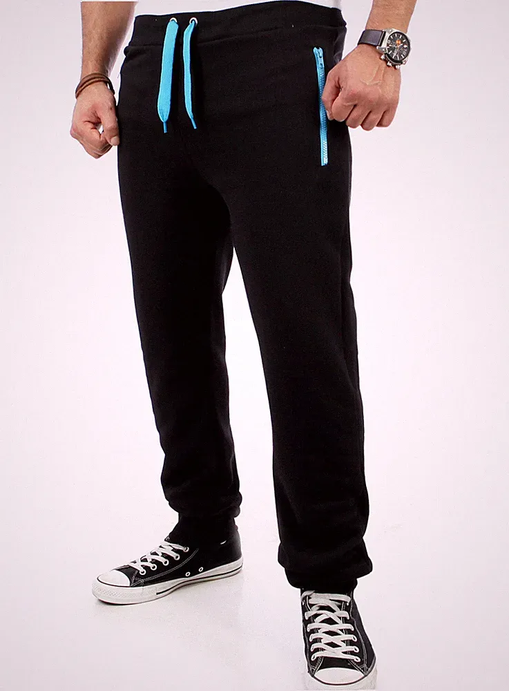 Kopie von Reslad Herren Zip Bag Atlethic Sweatpant Jogginghose RS-5180B