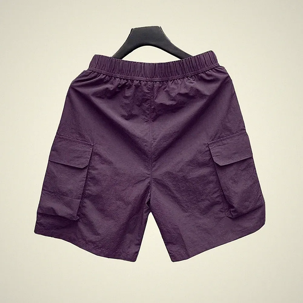 Kurze Hose Jogginghose Kordelstring Lose Multi -Tasche Außenbekleidung