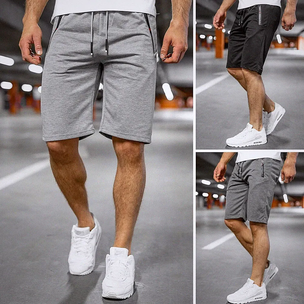 Kurze Hose Sporthose Kurzhose Shorts Jogging Bermudas Fitness Herren BOLF Motiv
