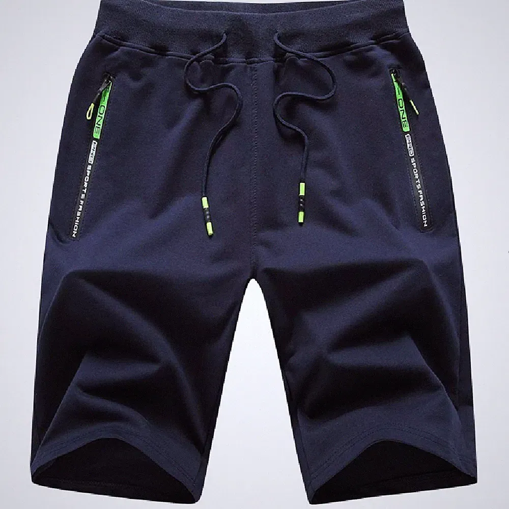 Kurze Hosen Herren Shorts Sommer Kurze Jogginghose Baumwolle Sweat Sport Fitn...