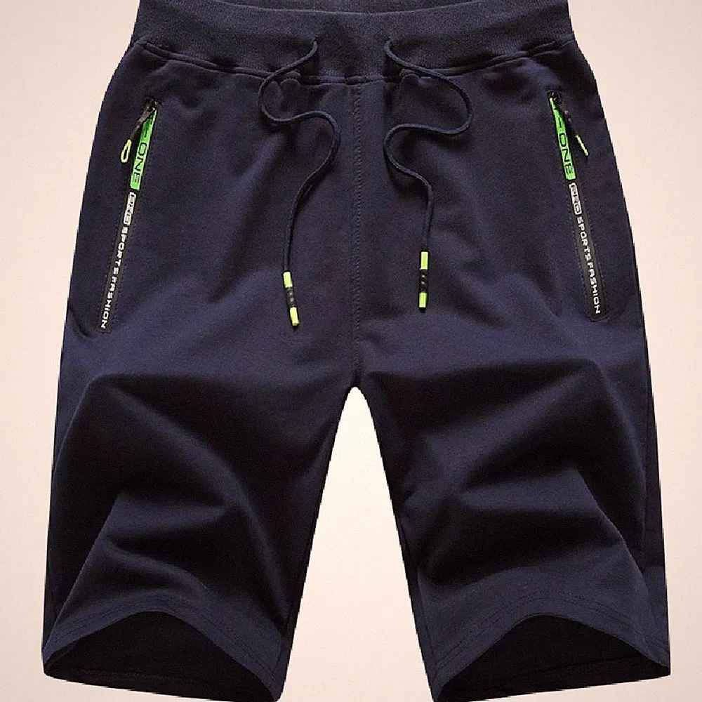 Kurze Hosen Herren Shorts Sommer Kurze Jogginghose Baumwolle Sweat Sport Shor...