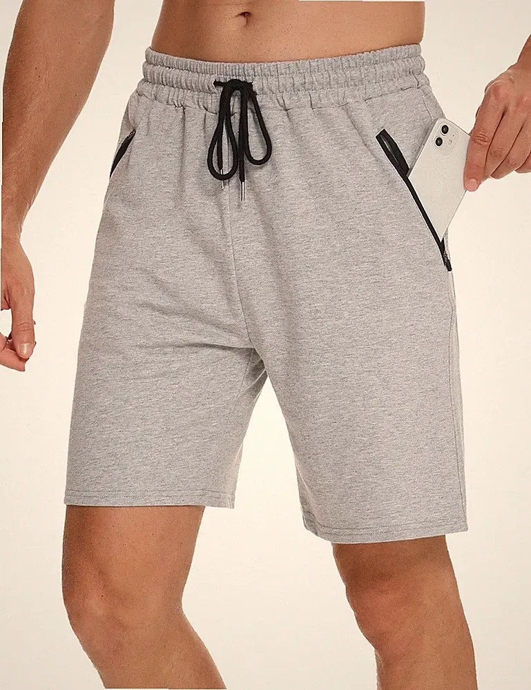 Kurze Hosen Herren Sommer Baumwolle Jogginghose Sporthose Kurz Freizeithose S...