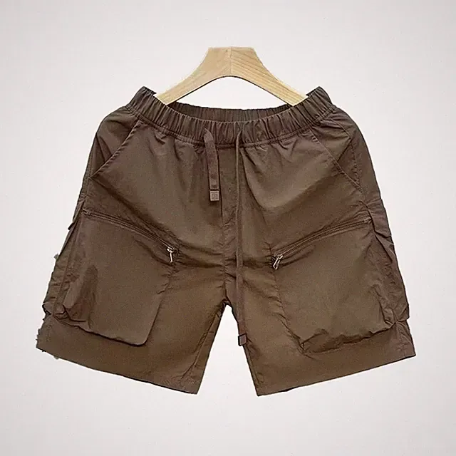 Kurze Hosen Kurze Hose Jogginghose Ladung Lose Multi -Tasche Regulär Retro