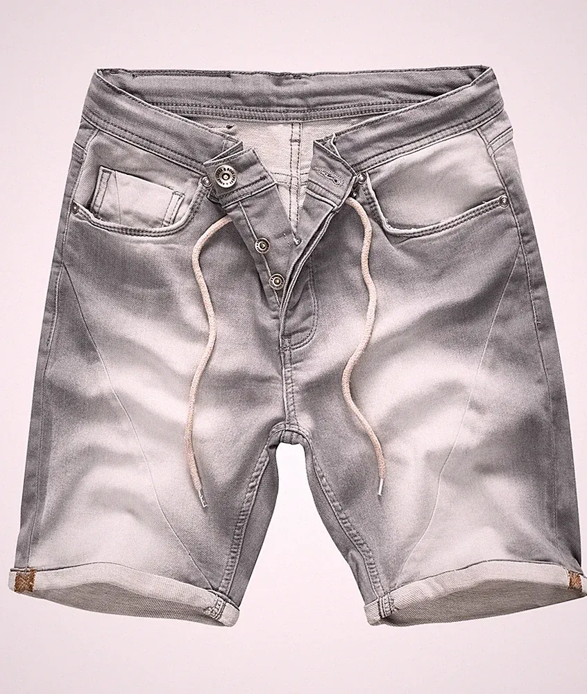 Kurzhose Herren Jeans Shorts Jeansshorts Herrenshorts Bermuda RC-2200
