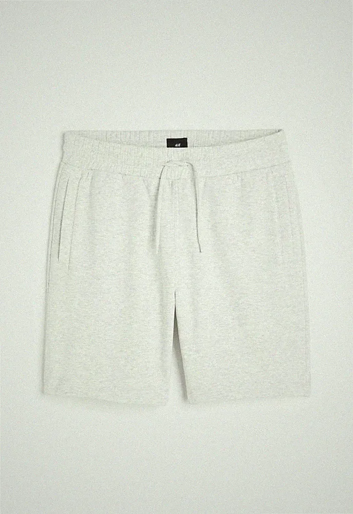 Kurzhose Jogging shorts aus Jersey Grau Herren Größe L