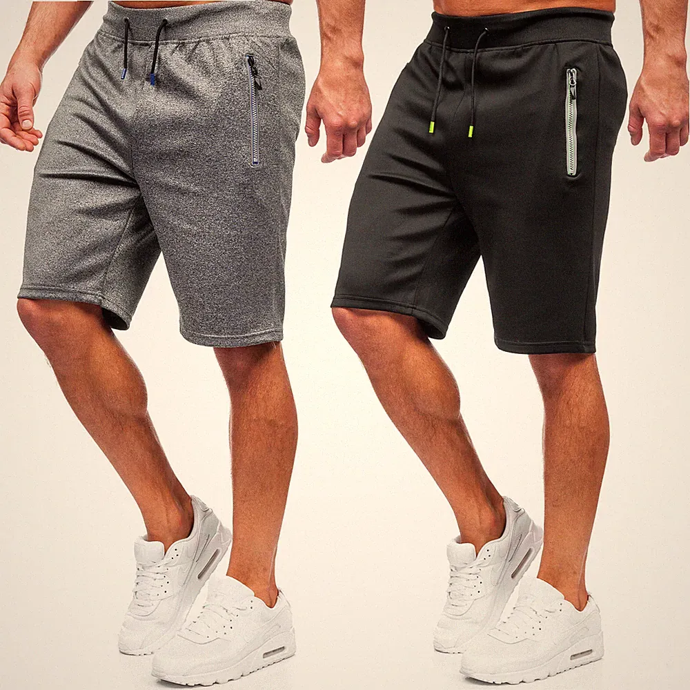 Kurzhose Shorts Sporthose Bermudas Jogging Unifarben Fitness Herren BOLF Kurze