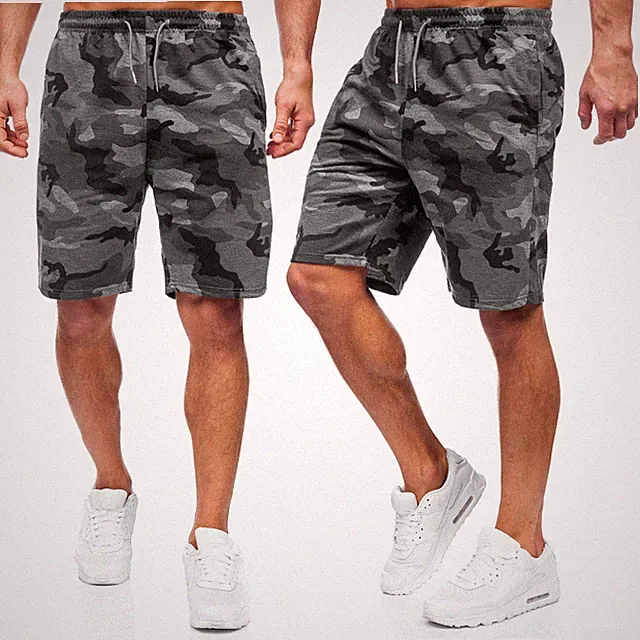 Kurzhose Shorts Sporthose Bermudas Kurze Jogging Motiv Herren Mix BOLF Unifarben