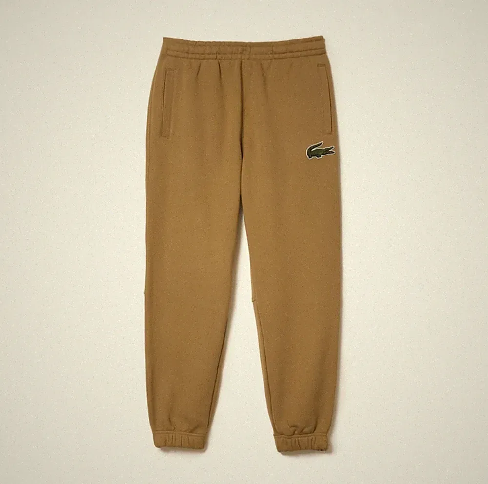 🐊Lacoste Bio Baumwolle Fleece Jogginghose Trainingsanzug Sweatpants Braun Xl🐊