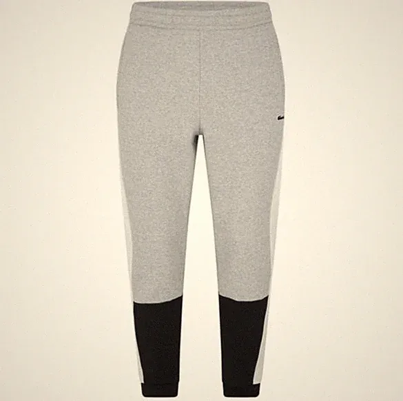 Lacoste Herren Größe XS Tapered Jogginghose Trainingshose grau schwarz weiß neu mit Etikett £120
