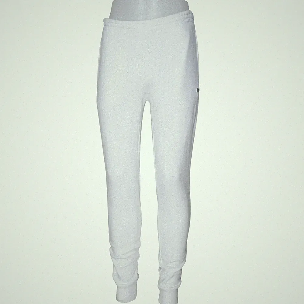 Lacoste, Jogginghose, Größe: S, Weiß, Baumwolle/Polyester, Einfarbig, Sweat #X9y