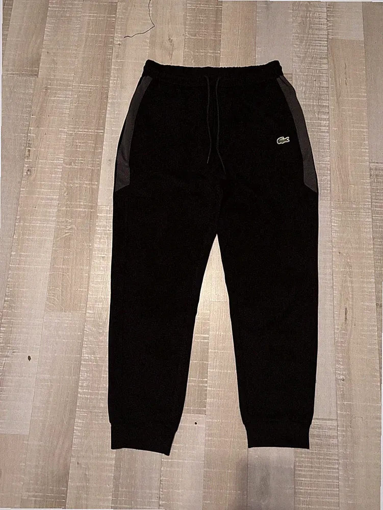 Lacoste Jogginghose Schwarz Größe M Slim Fit