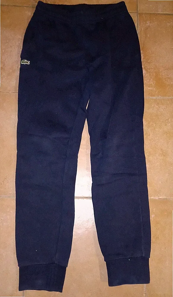 Lacoste Jogginghose Trainingshose navy blau Gr. XS