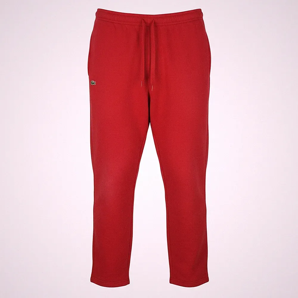 LACOSTE Sport Herren Chinohose 3XLB Rot Big & Tall Kordzug Sweathose