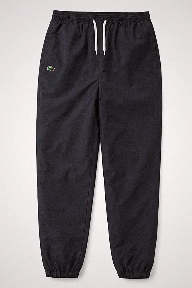 Lacoste Sport Herren Jogginghose Grau – Trainingshose mit Kordelzug & elastische