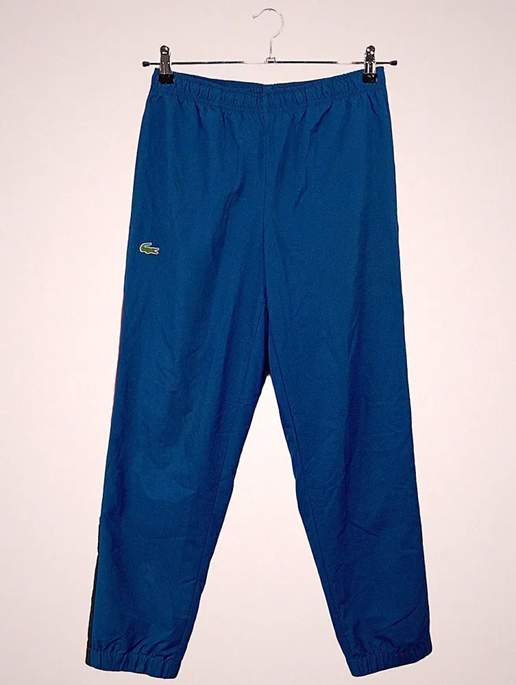 Lacoste Sport Jogginghose Herren Blau Gr. 46 S Trainingshose Logo