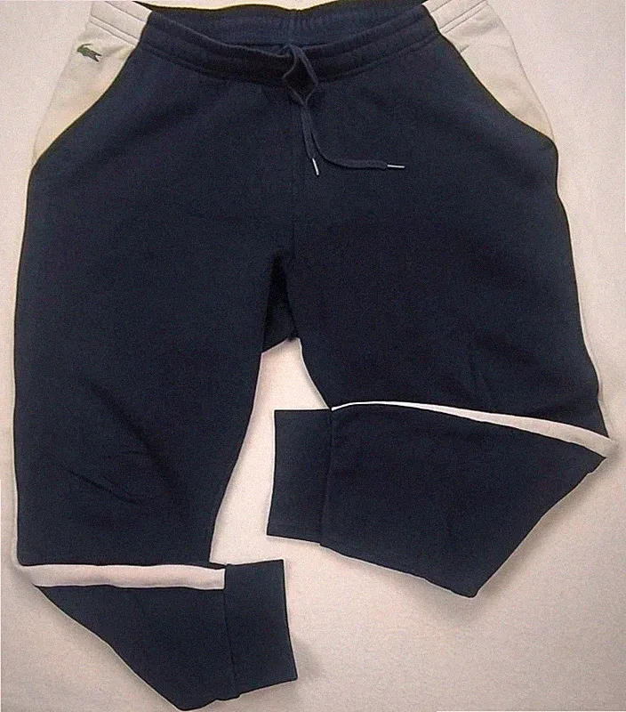 Lacoste Sport Jogginghose Herren Dunkelblau/Weiß – Gr. FR 6 / XL