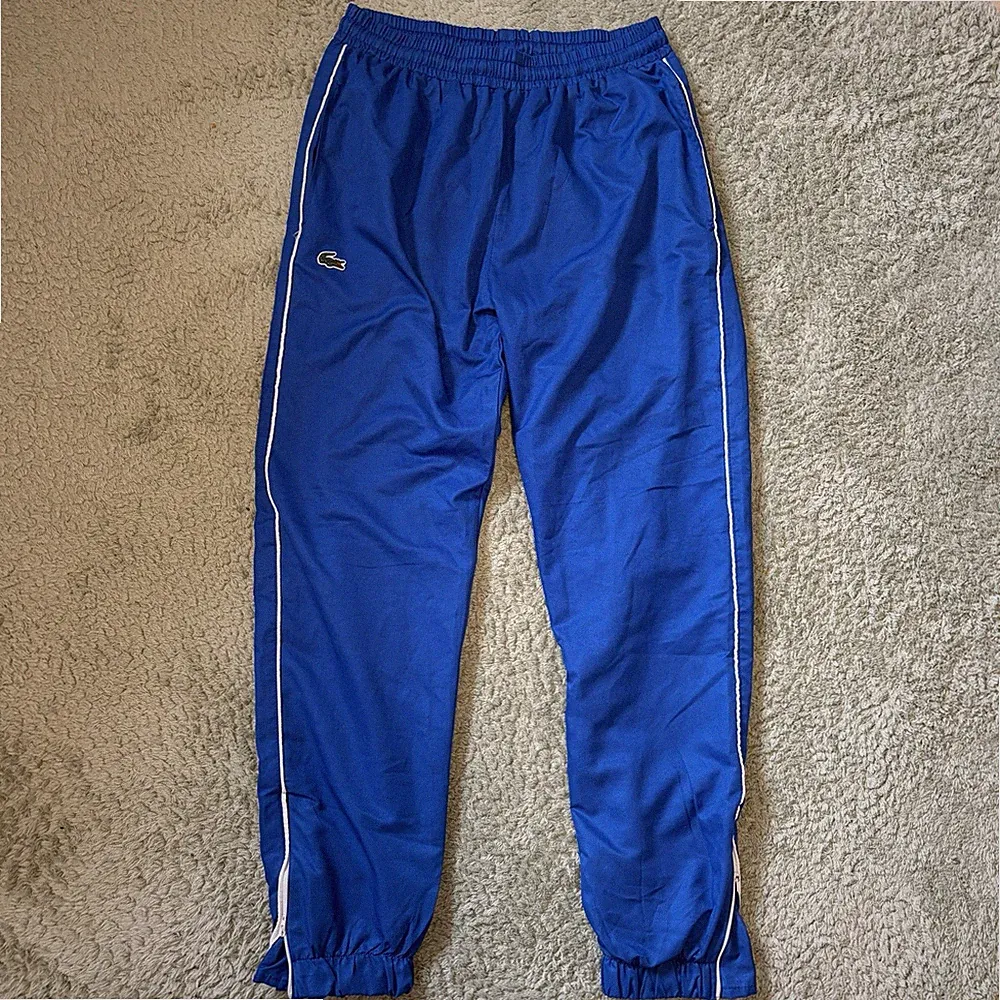 Lacoste Sports Men Performance And Training Jogging Pants / Size : Xxl / Blue