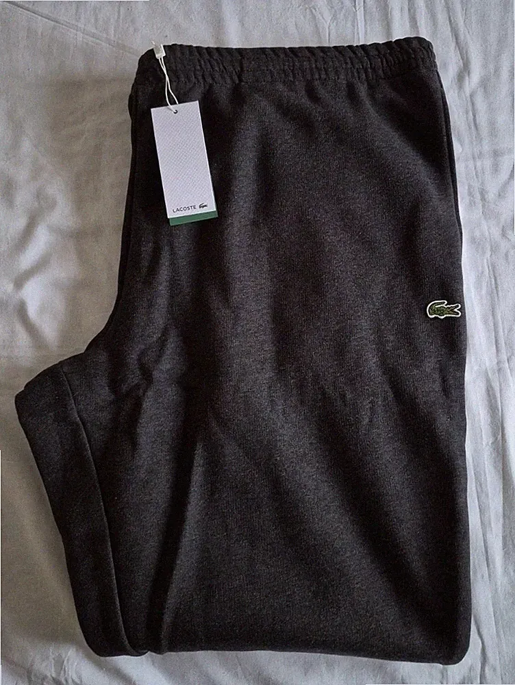 Lacoste Trainingshose Jogginghose Sporthose XXXL 8 dunkelgrau Neu mit Etikett