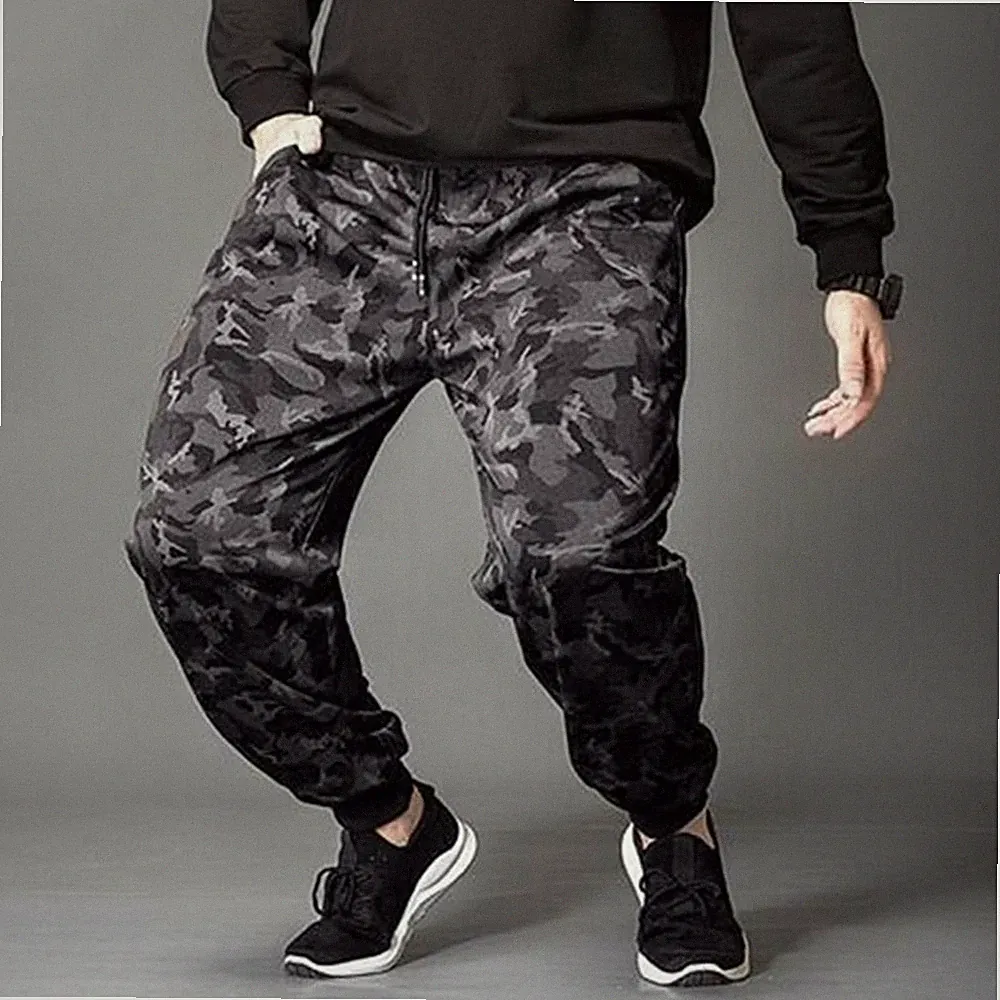 Lang Männerhosen Fitnessstudio for Slim Fit Hose Camouflage Jogger Jogginghose