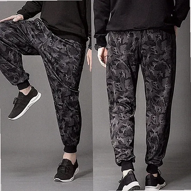 Lang Männerhosen Sport Fitnessstudio Hose Jogger Jogginghose Streetwear