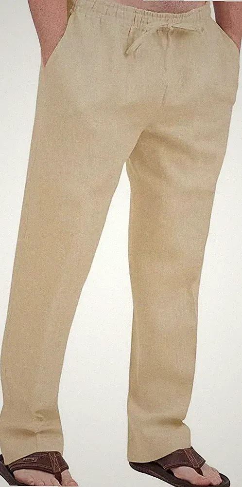 Lange Herren-Freizeithose aus Baumwolle, bequeme Freizeit-Sporthose, Jogginghose