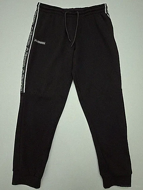 Lappa Herren Jogginghose schwarz Kordelzug Big & Tall Größe XL