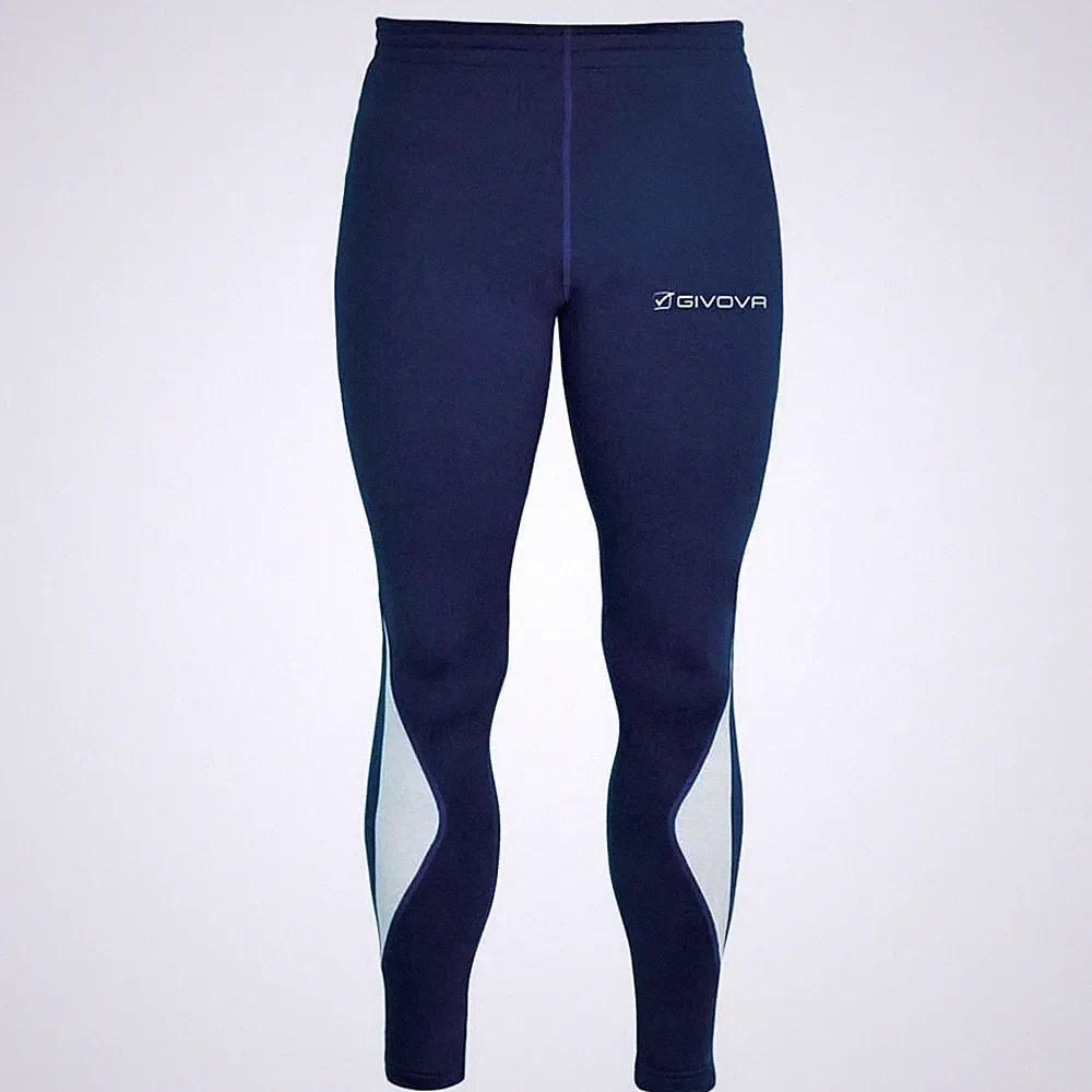Laufhose Givova Herren lr03, Blau, Größe L, Sporthose, Jogginghose