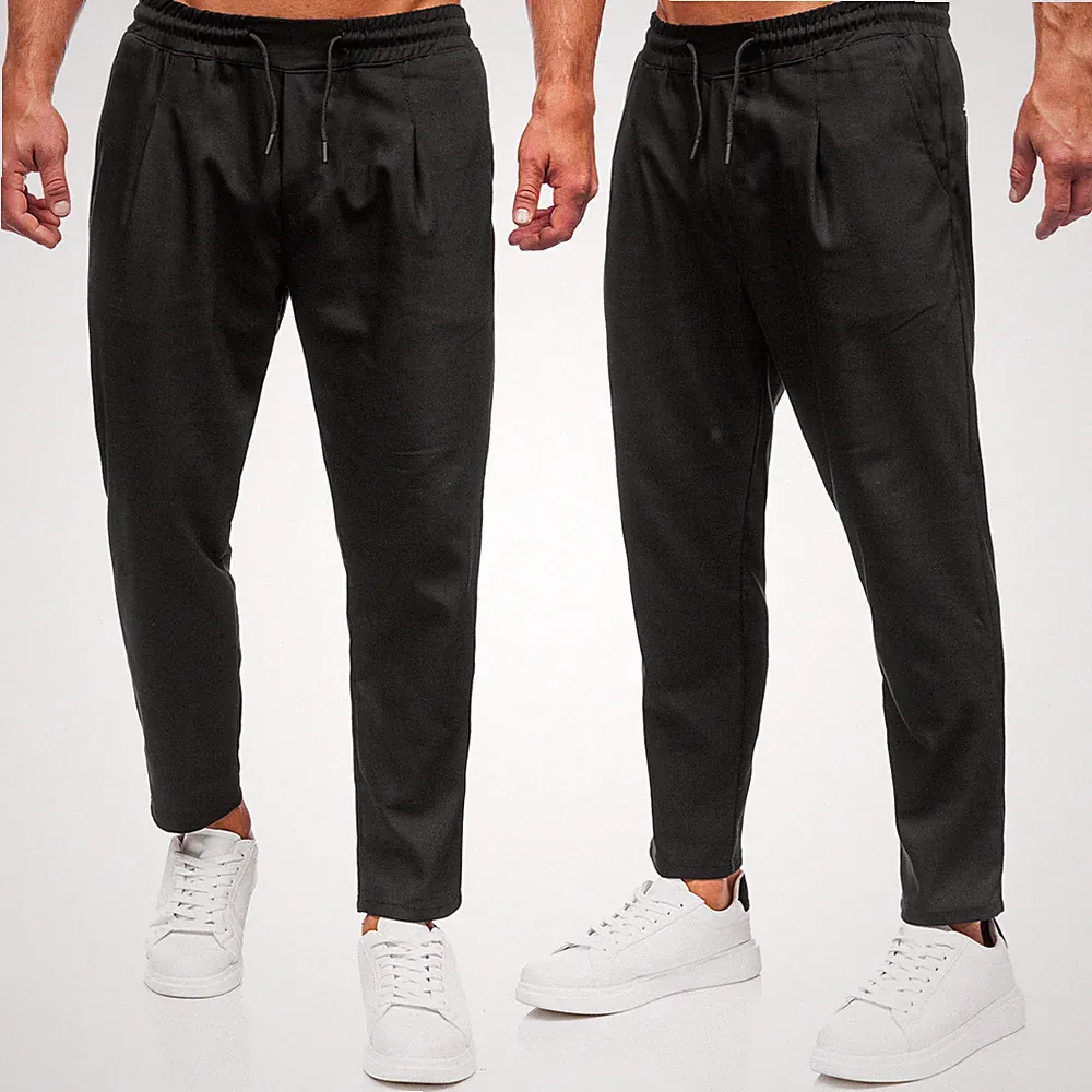 Laufhose Sporthose Jogger Trainingshose Unifarben Slim Fit Herren BOLF Classic