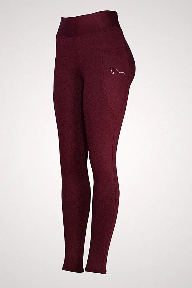 Leggings Yoga High Waist Blickdicht Leggins Jogginghose Damen 2 Taschen