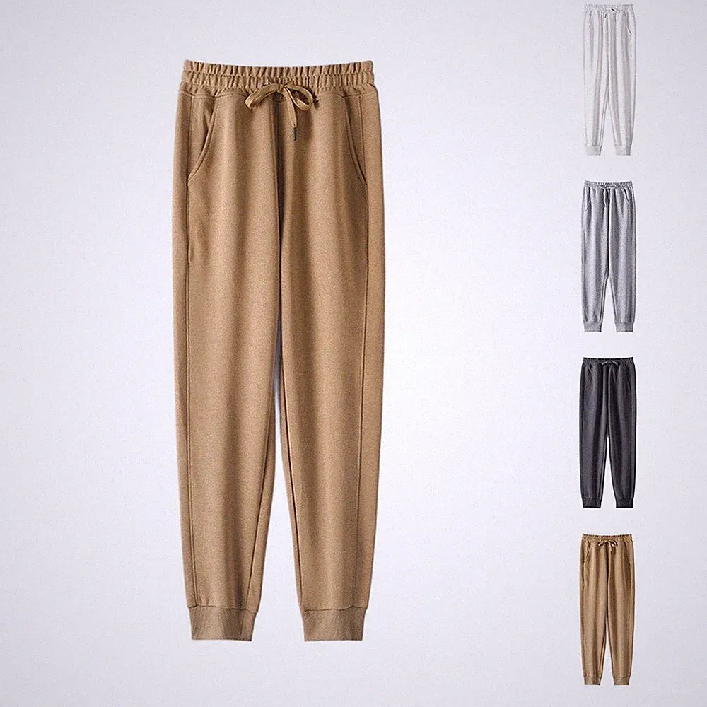 Leichte Jogginghose Herren Einfarbig für freizeit Sweatpants Volle Länge