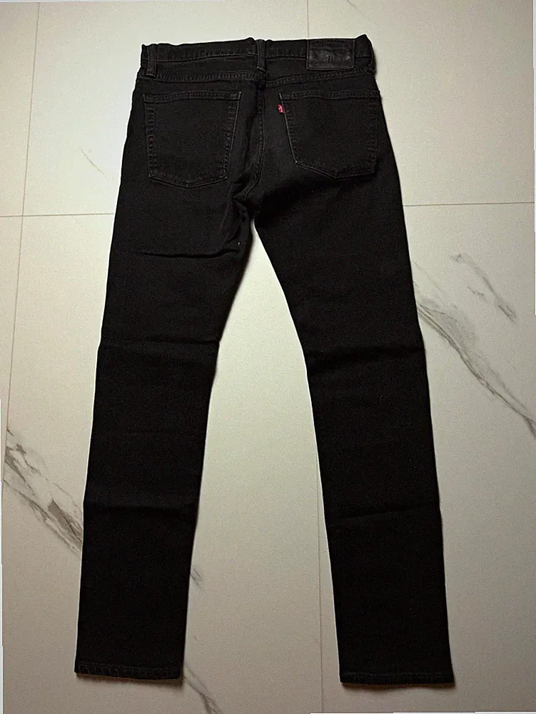 Levi's 510 Herren Jeans schwarz Denim Slim Tapered Stretch W30/L32