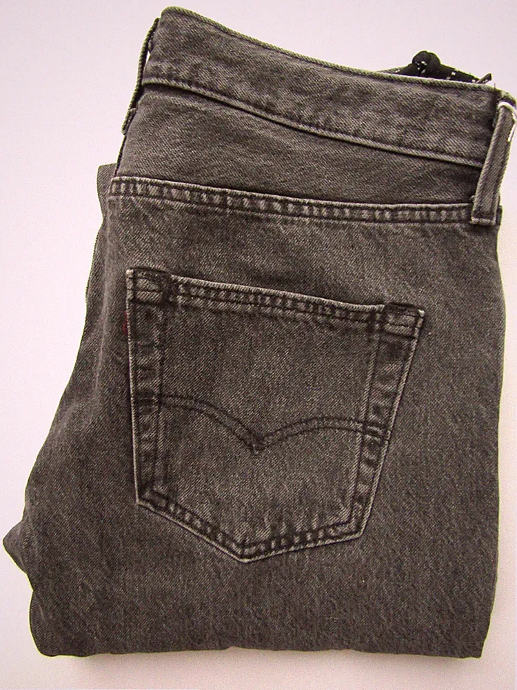 Levi's 80746 Jogger Fit Herren Jeans W28 L28 Mid Grey Stretch Denim LEVD164