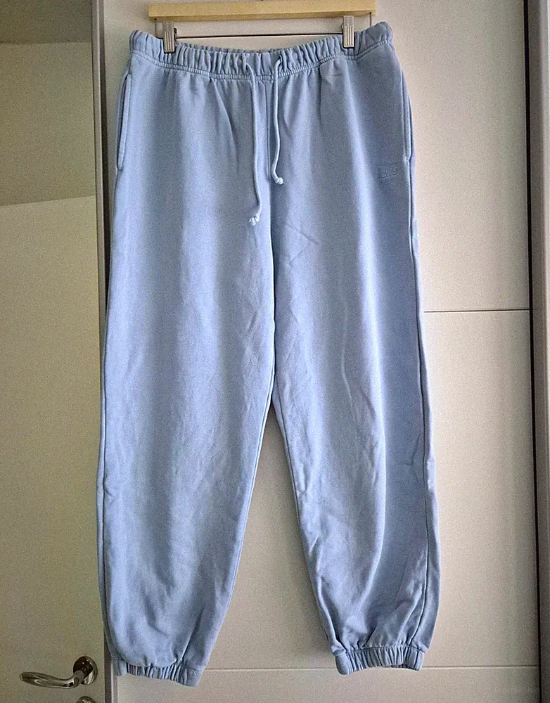 Levi's Damen Jogginghose Blau Gr. L 100% Baumwolle Zugband elast. Bund