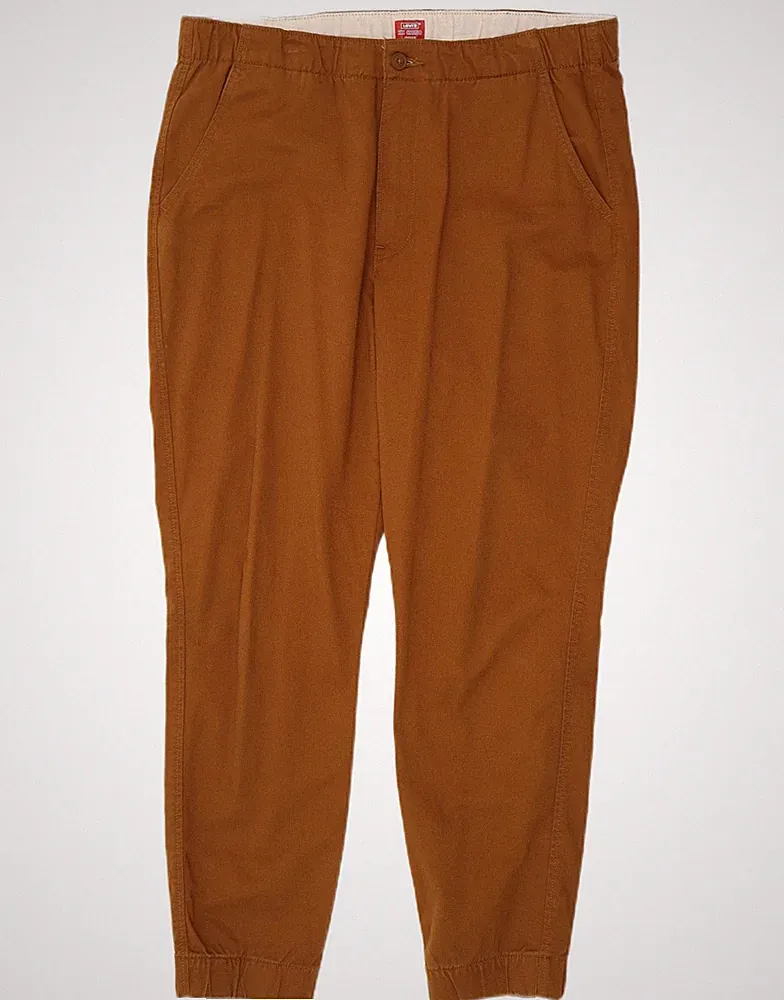 Levi's Herren Jogginghose Chino Hose Große W36 L28 Braun Baumwolle EC24