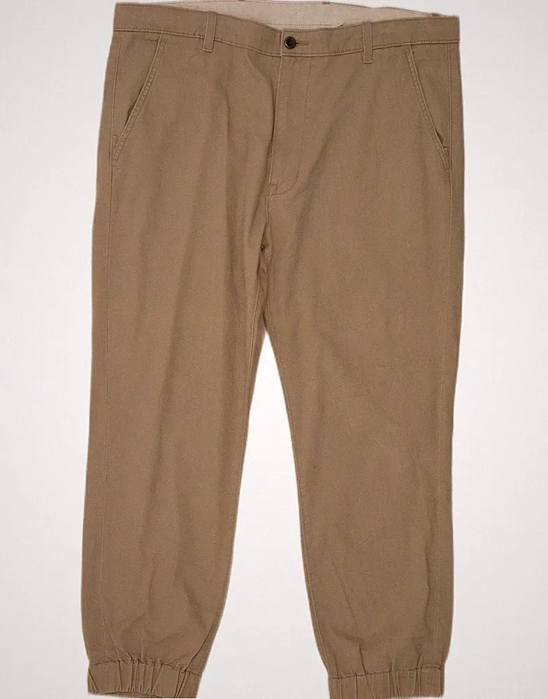 Levi's Herren Jogginghose Chino Hose W38 L30 Beige Baumwolle AN09