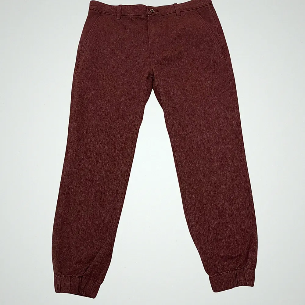 Levi’s Jogginghose Herren 32W 27L Burgund Gummibund Freizeit Chinohose