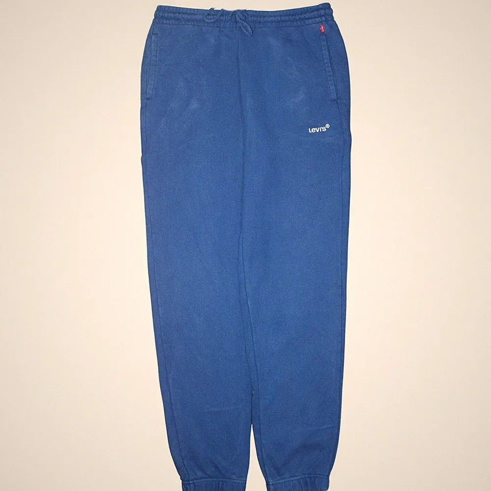 Levi's Jogginghose Herren Blau Fleece M Regular Fit Jogger