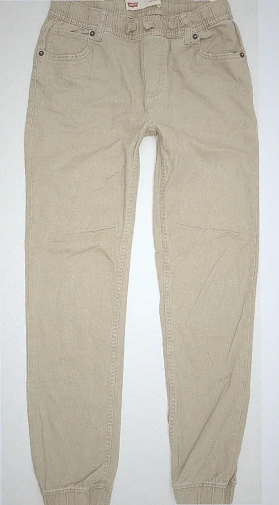 Levi's Kinder Beige Tapered Regular Jogger Jeans W26 L28 (91587)