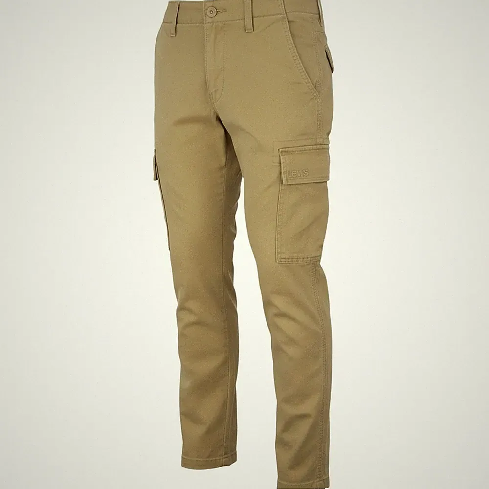 Levi's XX Cargo Herren Cargohose W30/L32 Beige Slim Stretch Reißverschluss