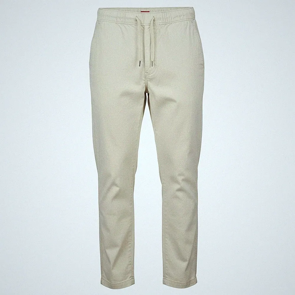 LEVI'S XX Chino Herren Hose L Beige Leinen Baumwollmix Relaxed Taper Light