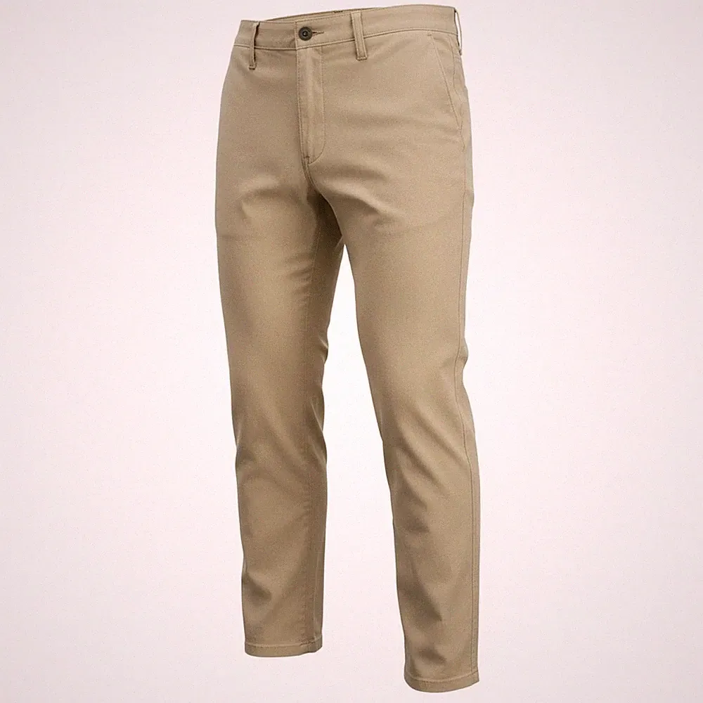 LEVI'S XX Chino Herrenhose W33/L32 Beige Standard Taper Zip Big E