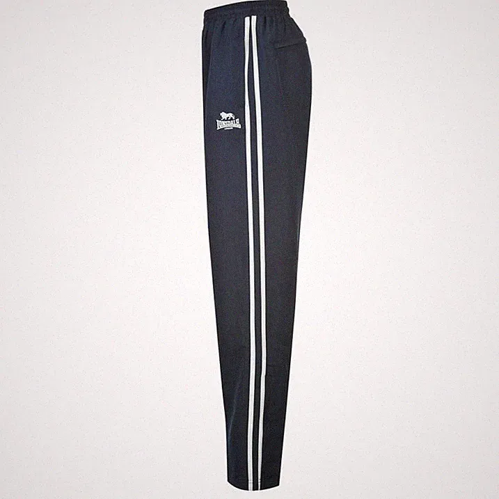 Lonsdale 2 Streifen Open Hem Wolfen Trainingshose 3XL Navy /White Neu !