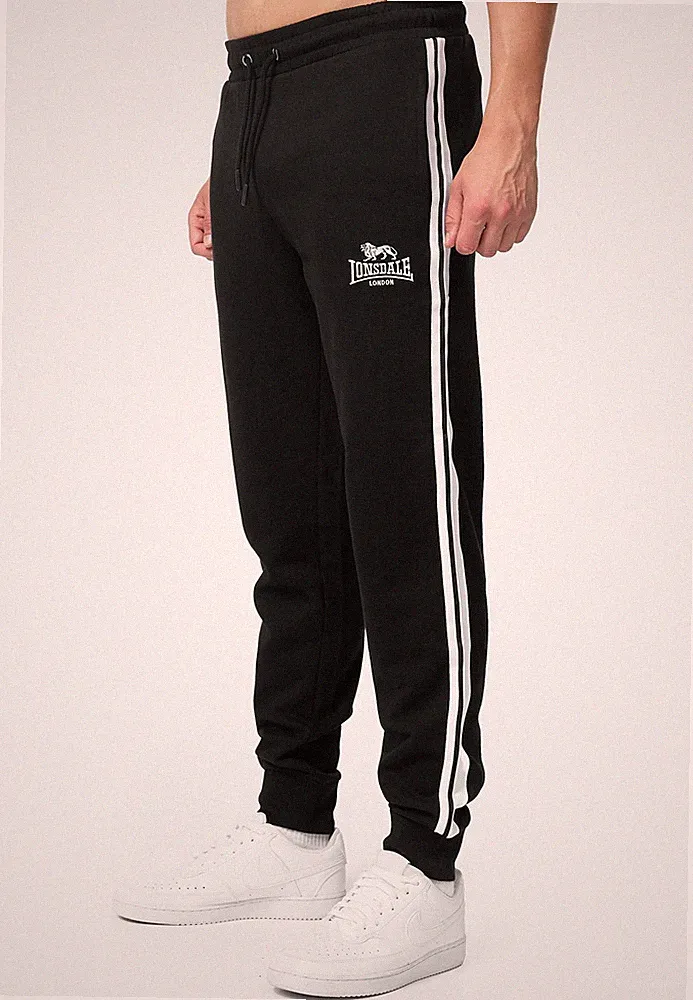 lonsdale jogginghose herren schwarz