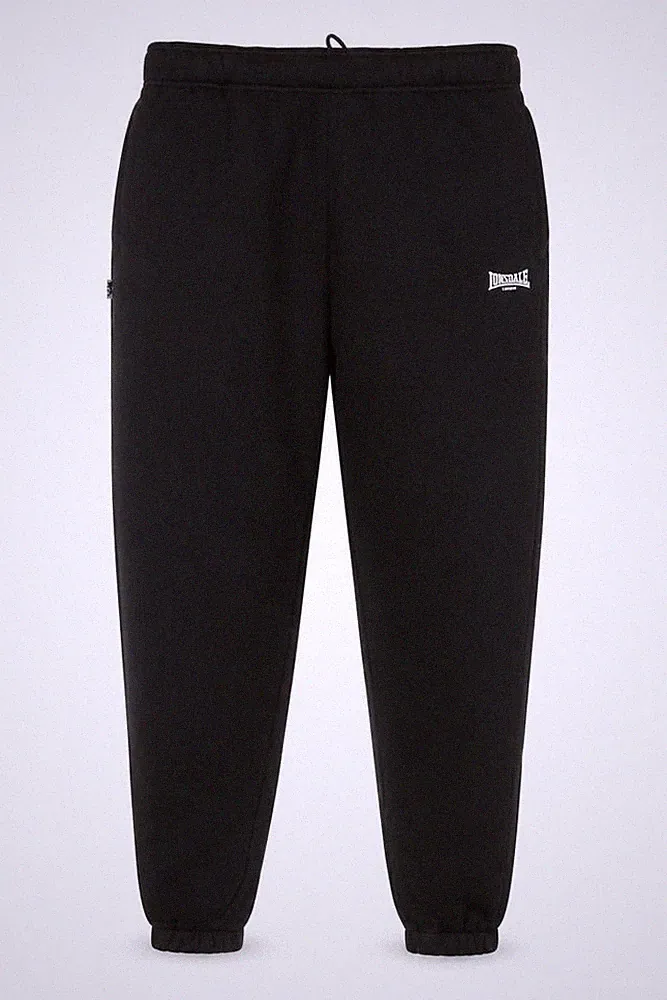 Lonsdale Herren Jogginghose Größe 3XL Schwarz Freizeit Komfort Logo