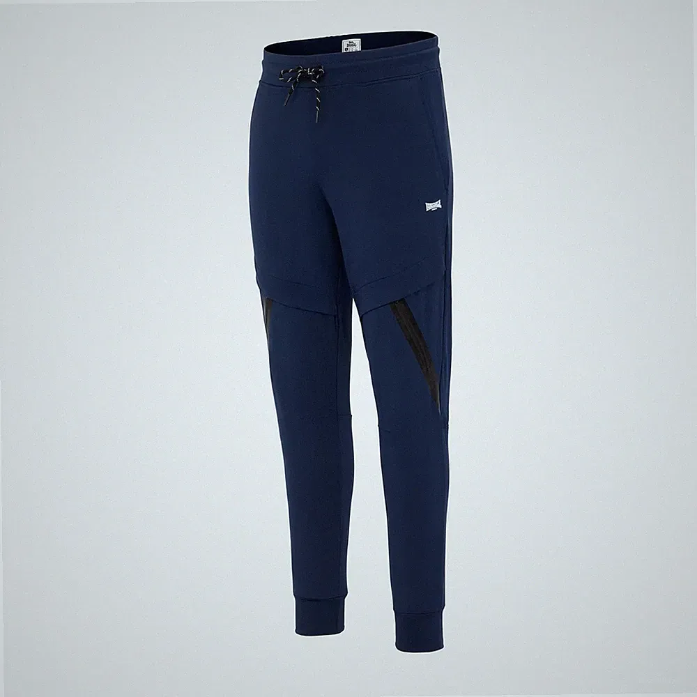 Lonsdale Herren marineblau Stretch Laufhose Sport XL Leggings Taschen neu mit Etikett