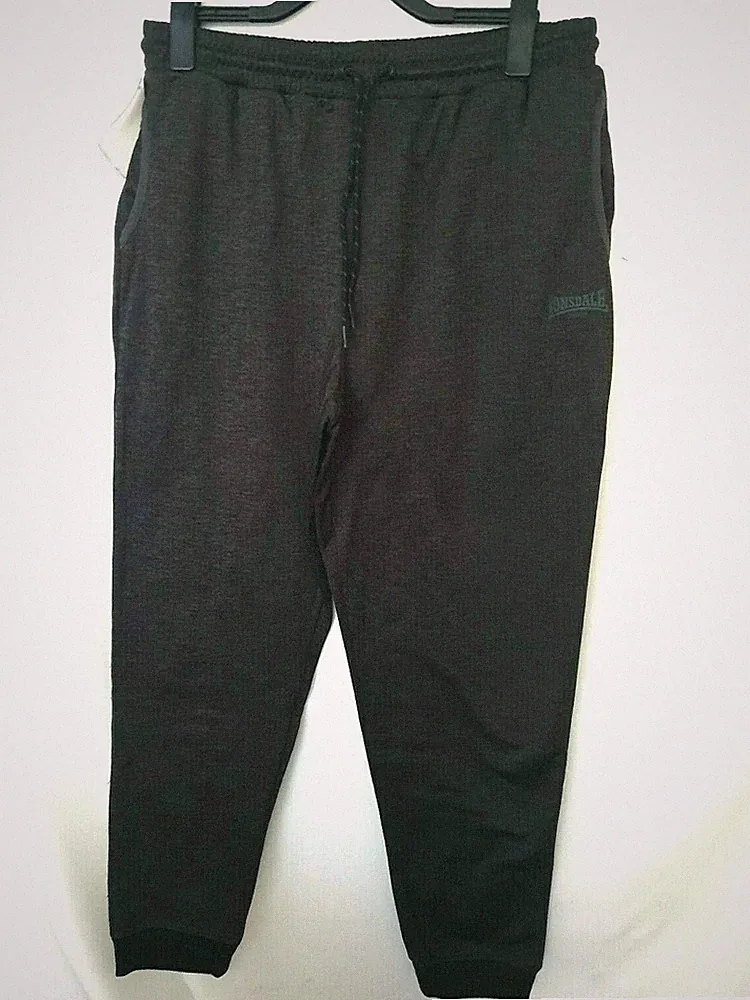Lonsdale Herren Poly Trainingshose Jogginghose Grau Gr.2XL Neu mit Etikett