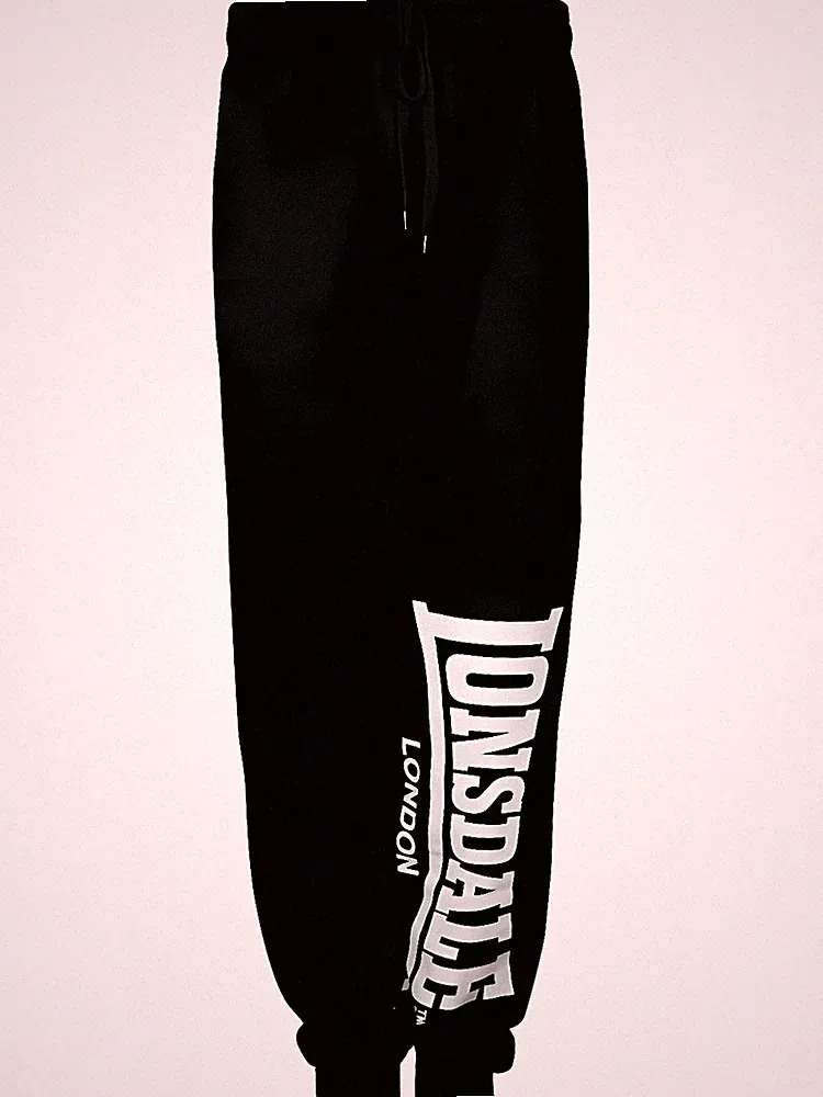 Lonsdale Jogginghose Logo Large Jogginghose normale Passform