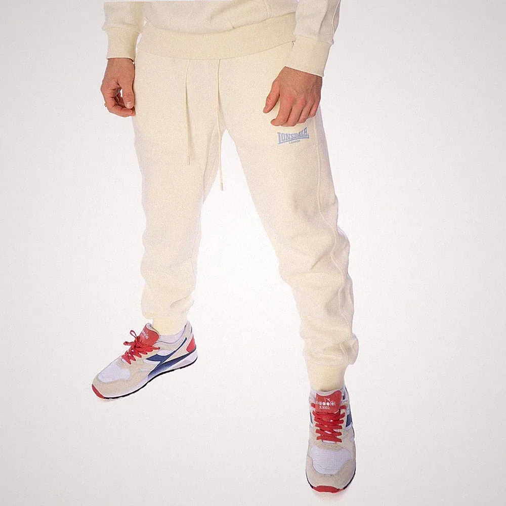Lonsdale Kilmorack Hose Herren Jogginghose beige blue 17715