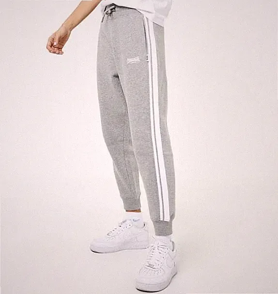 Lonsdale London 2S Fleece Trainingshose Jogginghose Gr. XL Grau Fitness Hose